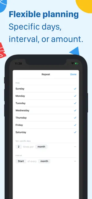 Screenshot 5 Habitual: Habit Streak Tracker iphone