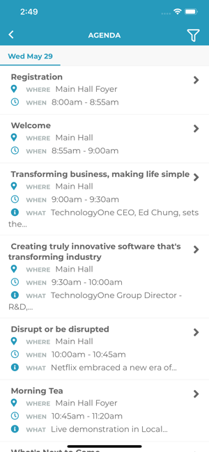 TechnologyOne Events(圖3)-速報App