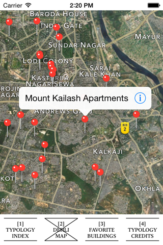 Delhi Typology screenshot 2