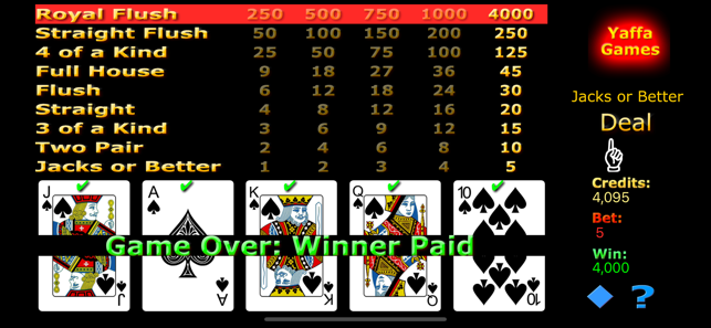 VPoker (video poker)(圖2)-速報App