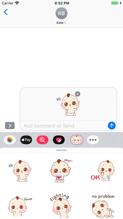 Animated Baby Stickers