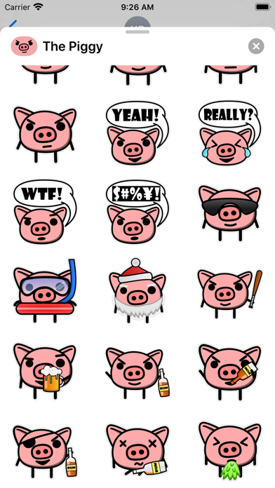 The Piggy Stickers screenshot 2