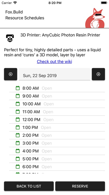 Fox.Build Resource Scheduler