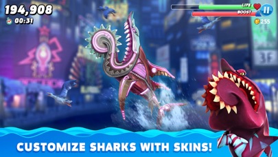 Screenshot from Hungry Shark World