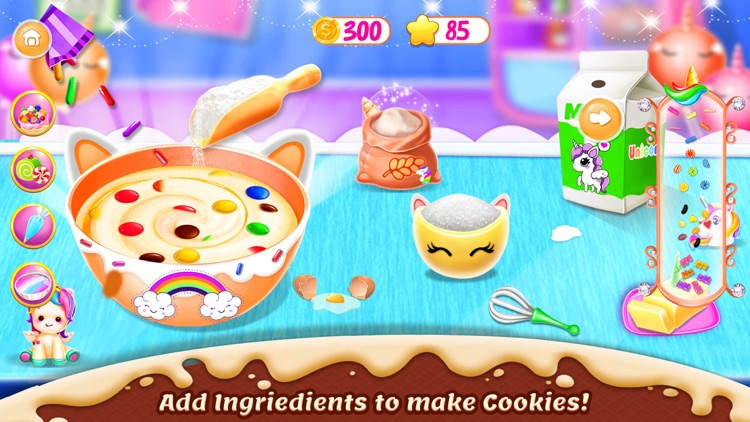 Unicorn Cookie Baking Game by Tik Tok