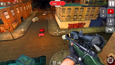 狙击杀手3D：现代城市战争生死狙击 screenshot 2