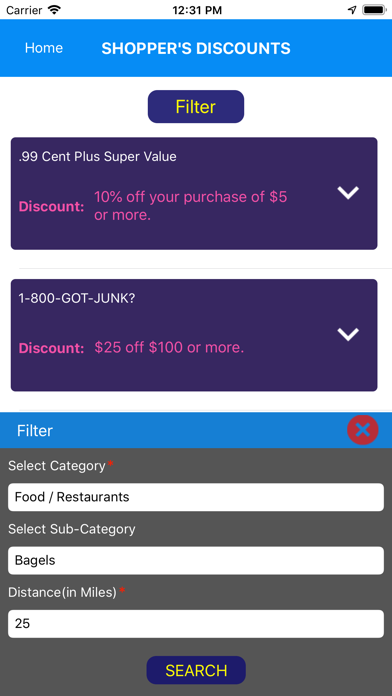 Shopper's Discount Card screenshot 3