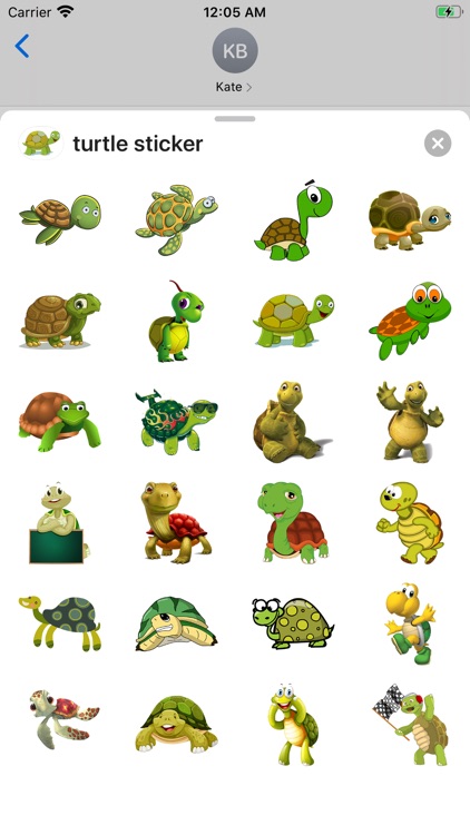 turtle sticker screenshot-3