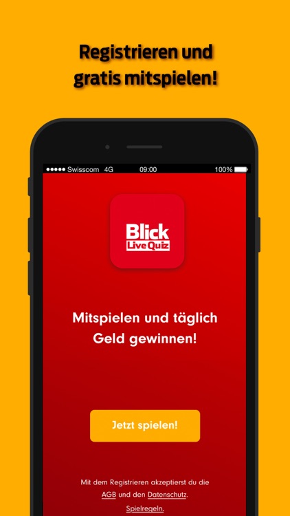 Blick live quiz app