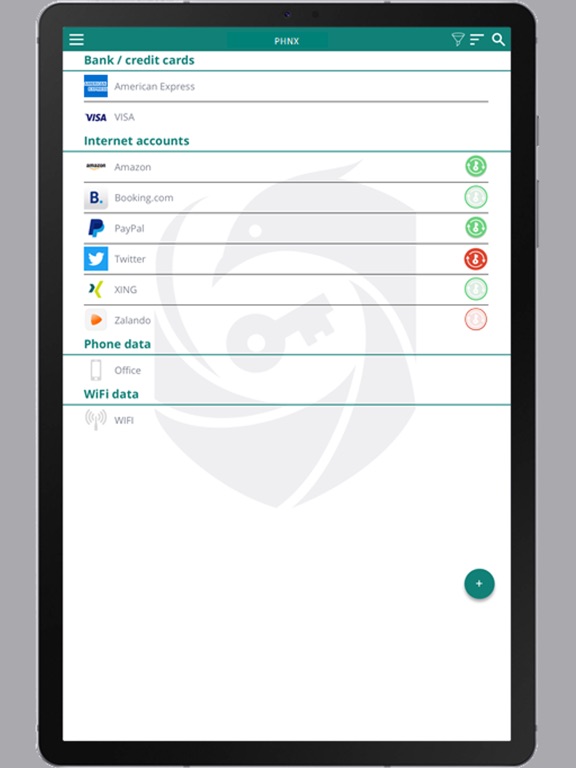 Screenshot #4 pour PHNX Password Manager