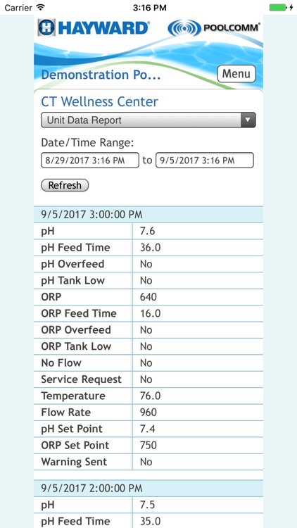 Hayward PoolComm® screenshot-3