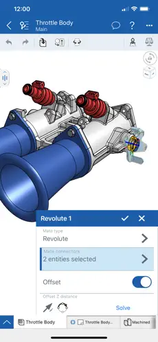 Imágen 2 Onshape 3D CAD iphone