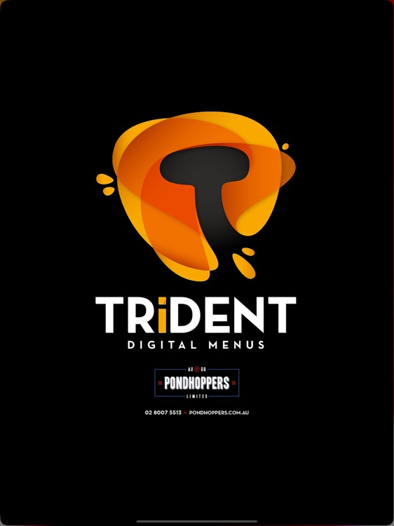 TRiDENT Digital Menus