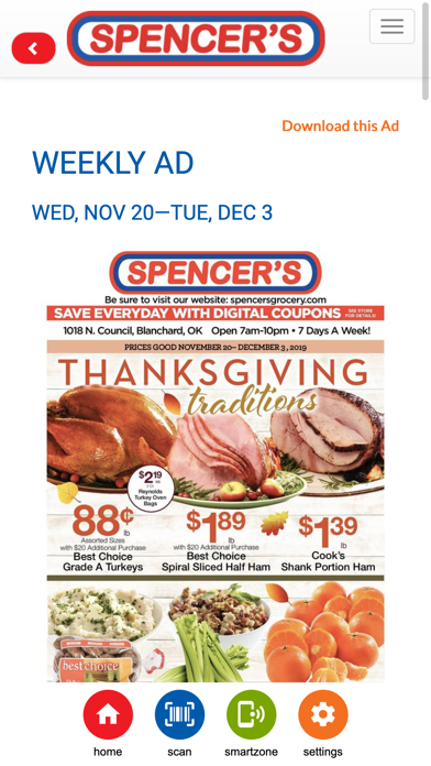 Spencer's Supermarket screenshot 2