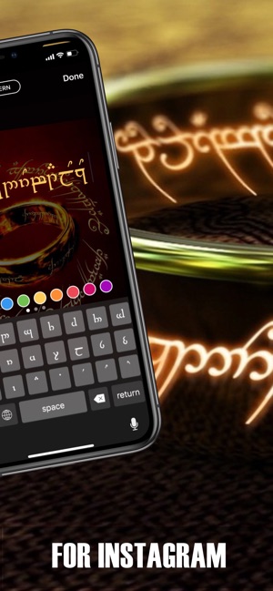 LOTR keyboard: Tengwar(圖3)-速報App