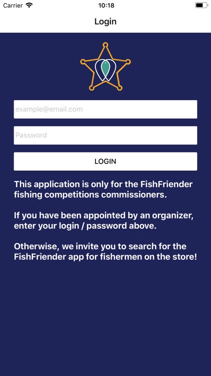 Commissioner - FishFriender