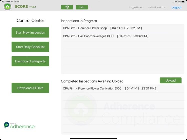 Adherence SCORE