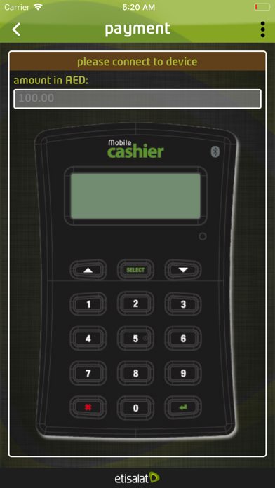 Etisalat Mobile Cashier screenshot 2