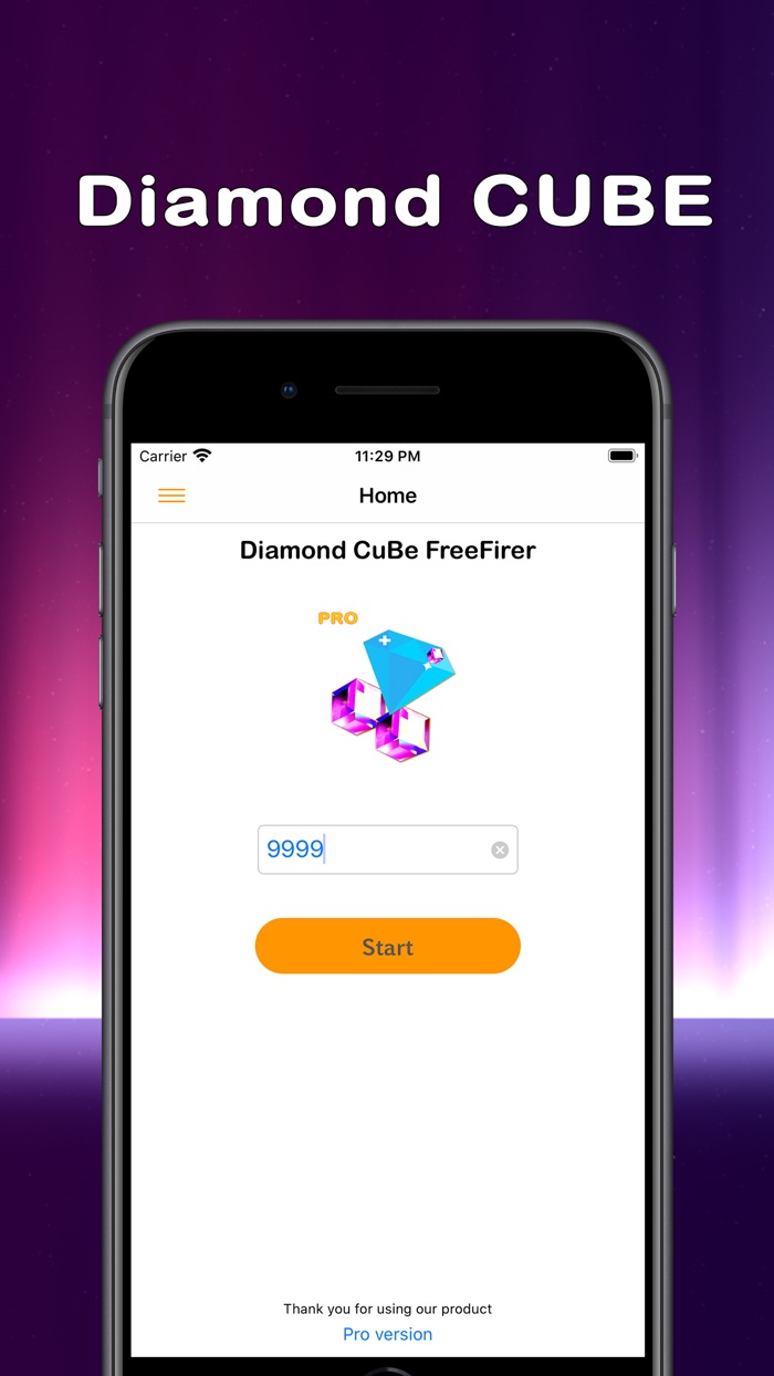 Diamond CuBe for FreeFirer