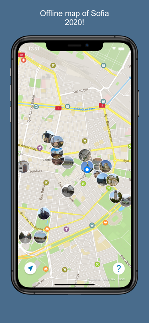 Sofia 2020 — offline map(圖1)-速報App