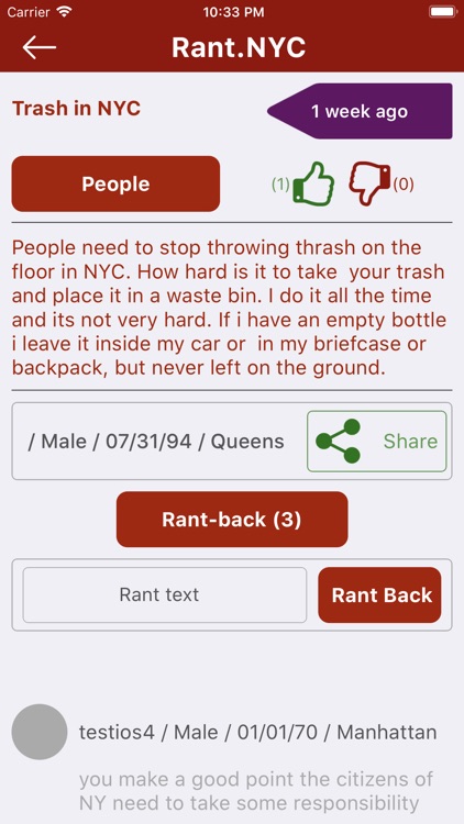 RANT NYC