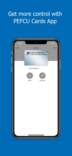 pefcu cards iphone ipad