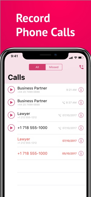 International Calls Recorder On The App Store - screenshots