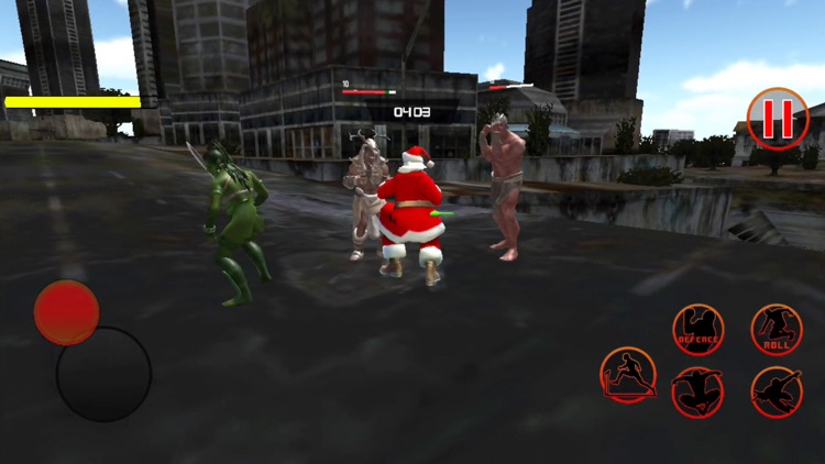 Crime City Santa Rope Hero screenshot-5