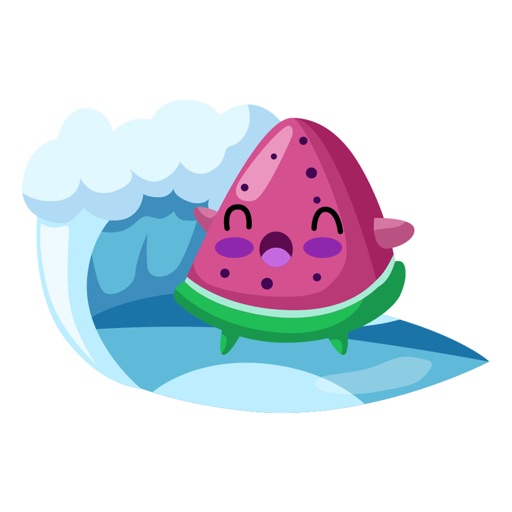 Beach Emoji Stickers Icon