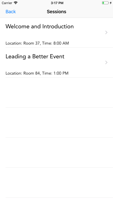 Conference Engagement App screenshot 4