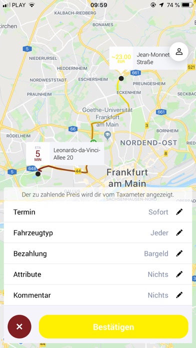 Taxi Frankfurt 55 screenshot 2