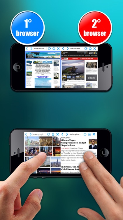 Double browser Pro 2 in 1