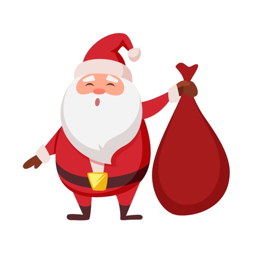 Tiny Santa Stickers icon