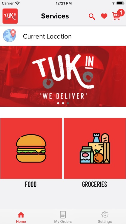 TukIn 1 Hour - Home delivery