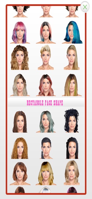 Hairstyles For Your Face Shape On The App Store