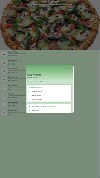 How to cancel & delete Bona Pizza from iphone & ipad 4