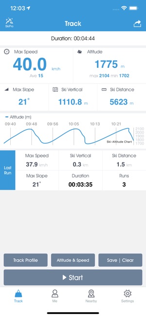 SkiPro - Smart Ski Tracks Tool