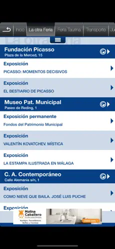 Screenshot 3 Málaga en Feria iphone