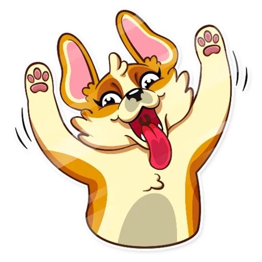 Happy Corgi Sticker Pack