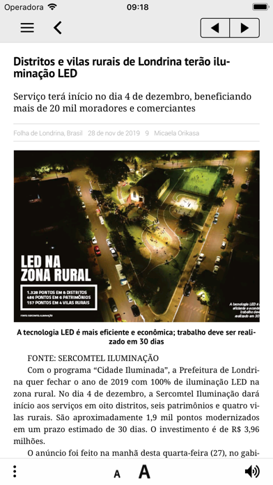 Folha de Londrina Digital screenshot 4