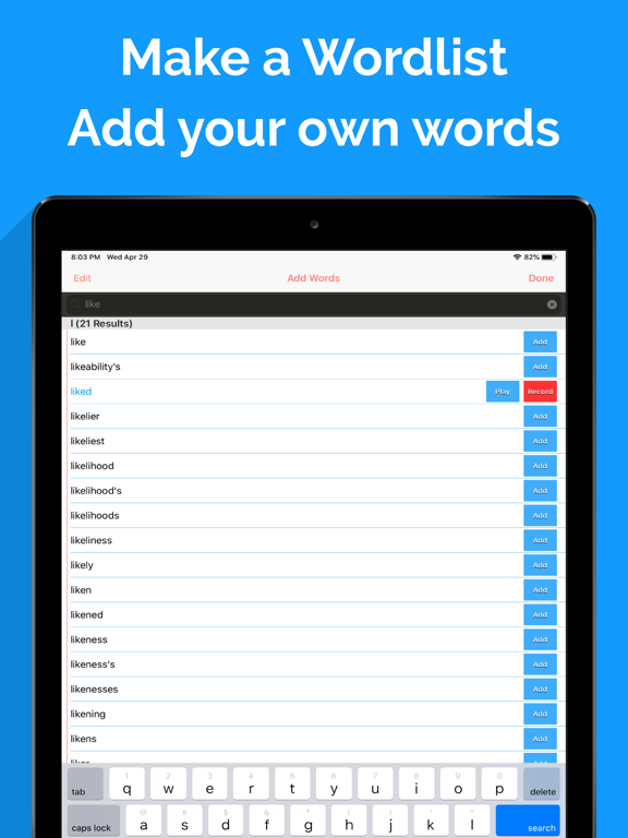 App Shopper: Spelling Notebook: Learn, Test (Education)