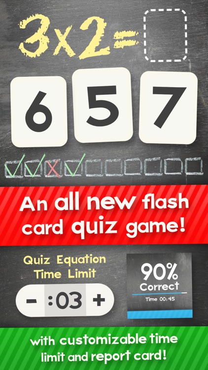 Multiplication Math Flashcards