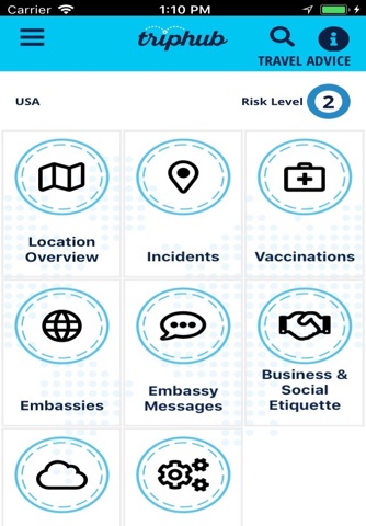 TripHub - náhled
