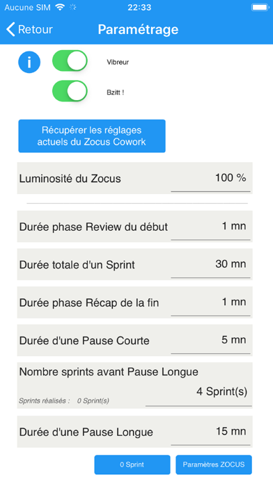 Screenshot #1 pour ZOCUS Cowork