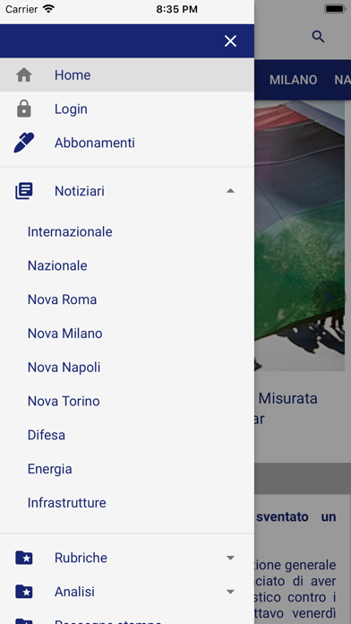 Agenzia Nova screenshot 2