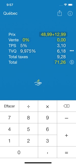 Taxes De Vente Quebec Canada Dans L App Store