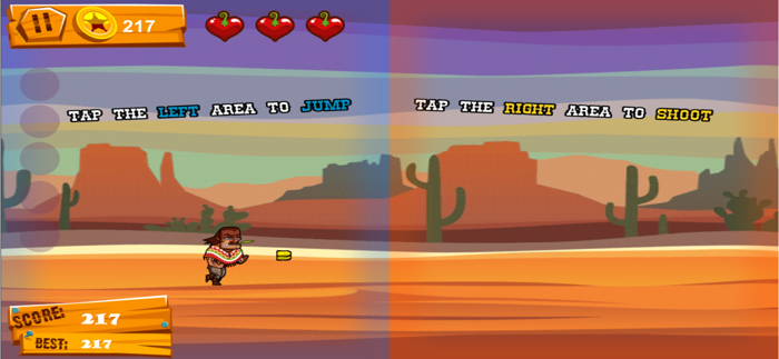 wütender bewaffneter Mann