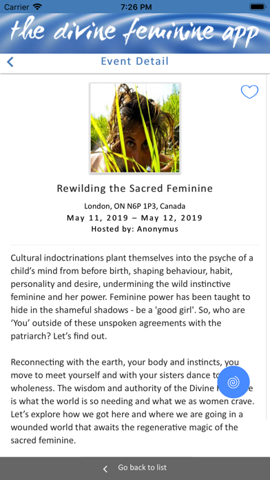 The divine feminine app screenshot 4