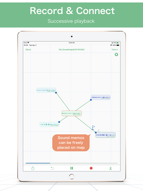 Screenshot #5 pour Soundmap -new recording tool-