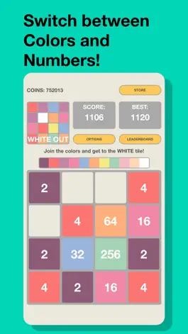 Game screenshot 2048: White Out apk
